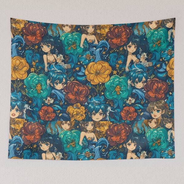 Item preview, 7 Vibrant Floral Patterns Abstract Designs Creative Love designed and sold by ART ATTACK ZONE.