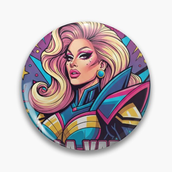 Item preview, Ella Vaday Drag Queen Icon Musical Pop Art designed and sold by Eaterweal.