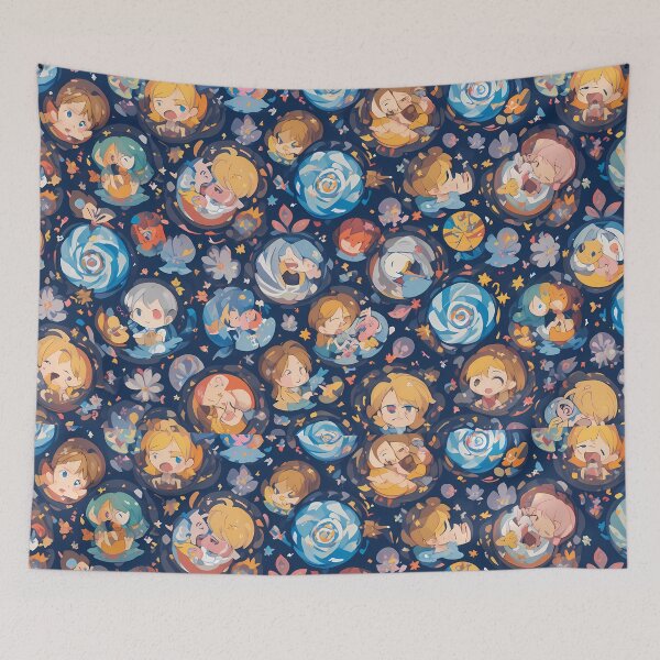 Item preview, 8 Vibrant Floral Patterns Abstract Designs Creative Love designed and sold by ART ATTACK ZONE.