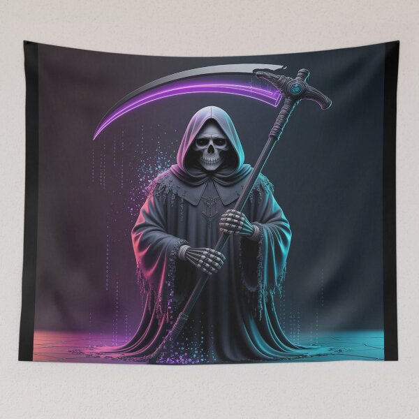 Item preview, The Glitch Reaper - Digital Soul Collector 3 designed and sold by Thompika.