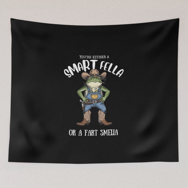 Item preview, Copy of Are You A Smart Fella Or Fart Smella,frog? designed and sold by w66aboo.