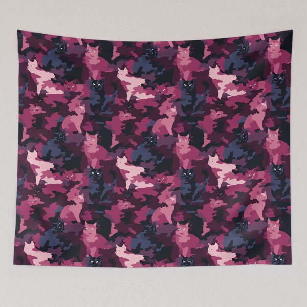 Item preview, Edgy Luxurious Cat Camo Print  - Mothers Day Ideas designed and sold by RoyalStarsPatts.
