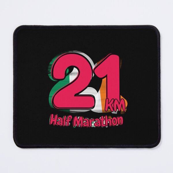 Item preview, Half Marathon 21Km Running Achievement - Ireland - Power Pink designed and sold by NineSevenFour.