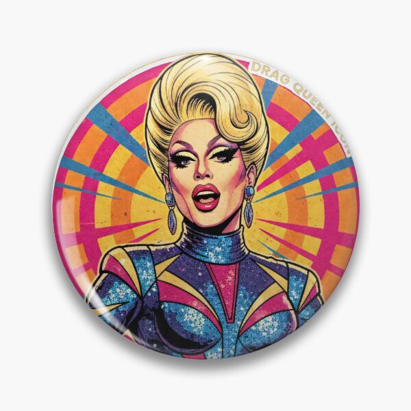 Item preview, Ella Vaday Vintage Distressed Drag Queen Art designed and sold by Eaterweal.