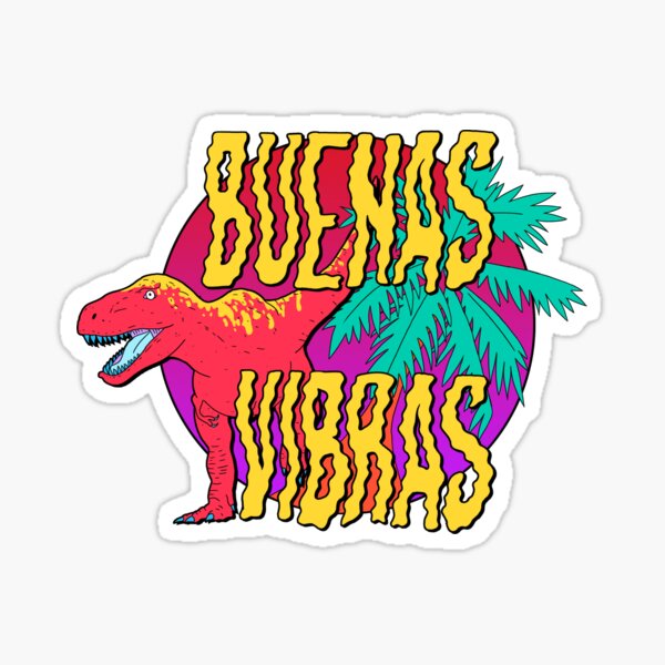 Buenas Vibras Pegatina
