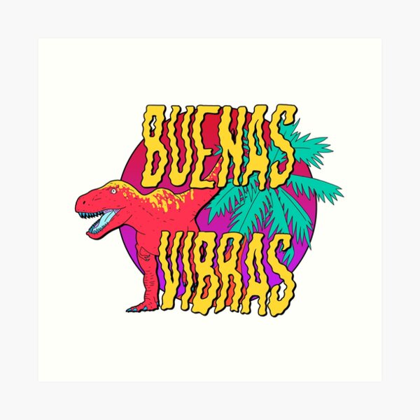 Buenas Vibras Lámina artística