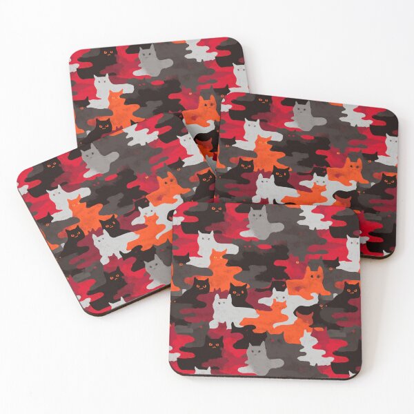 Item preview, Artistic Urban Cat Camouflage Texture  - Gifts For Grandma designed and sold by RoyalStarsPatts.