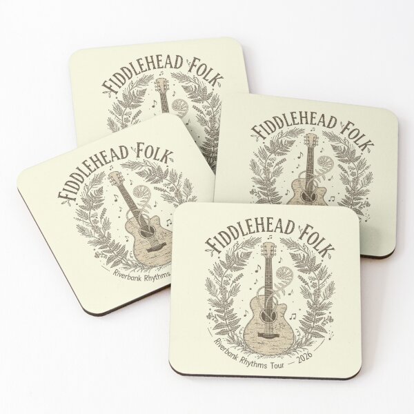 Item preview, Maine Folk Music Band - Fiddlehead Folk 2026 Tour Graphic designed and sold by Rhythm Thru Art .