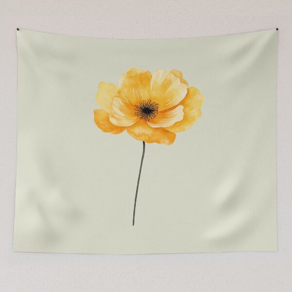 Item preview, Pastel Yellow Buttercup Flower designed and sold by Violet Peonies.