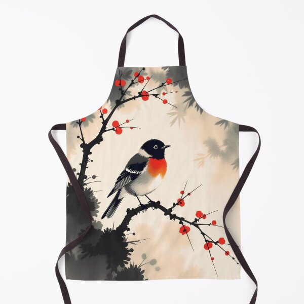 Item preview, Robin Resting On A Branch designed and sold by ArtHistoryPrint.