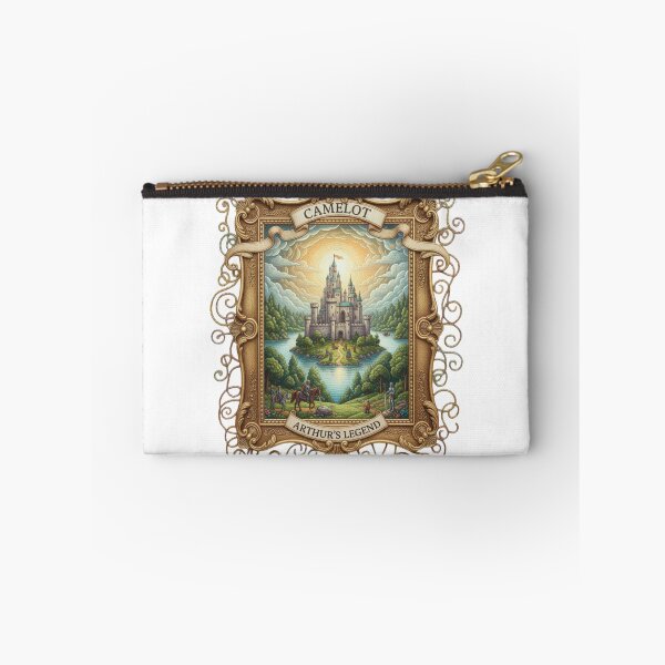 Item preview, Camelot: The Once and Future King Arthurian Legend Vintage King Arthur & Camelot Castle Illustration designed and sold by Gurjeetpixelart.