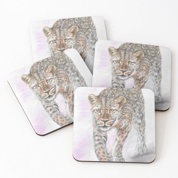 Item preview, Beautiful leopard drawing designed and sold by Rose Ritchie.