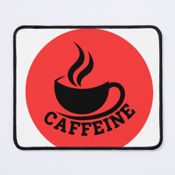Item preview, Bold Caffeine Logo T-Shirt | Minimalist Red Circle Coffee Badge Gift designed and sold by BeanNTee.