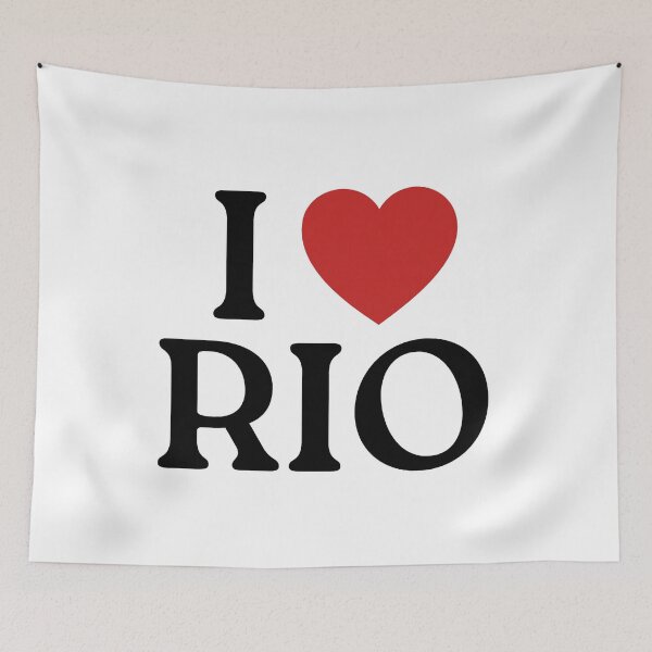 Aperçu de l'œuvre J'ADORE RIO créée et vendue par lollydesigned.