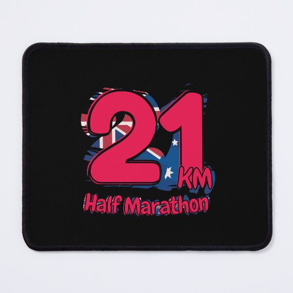 Item preview, Half Marathon 21Km Running Achievement - Australia - Power Pink designed and sold by NineSevenFour.