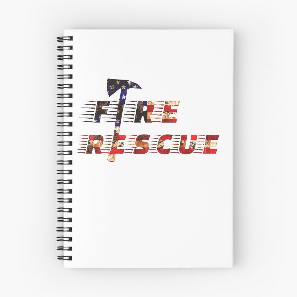 Item preview, Fire Rescue USA Flag Firefighter Axe Design designed and sold by GetGoodFit.