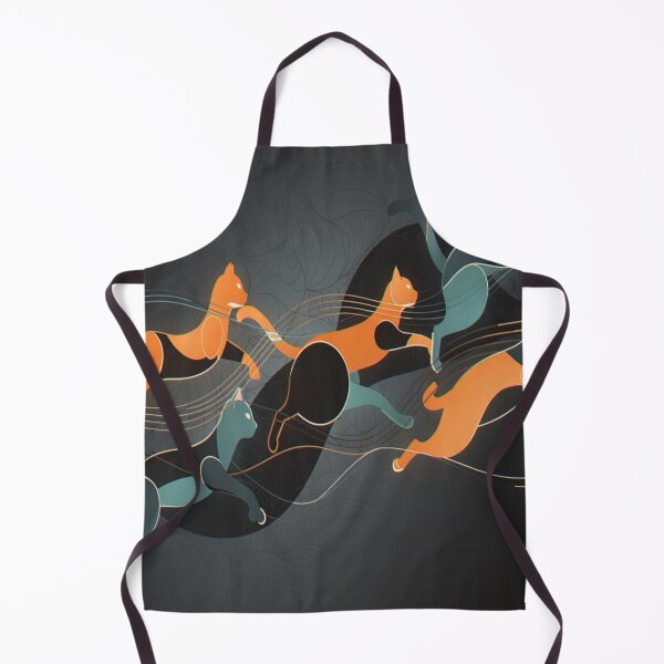 Item preview, Modern Abstract Cats designed and sold by DesignbyDizdar.