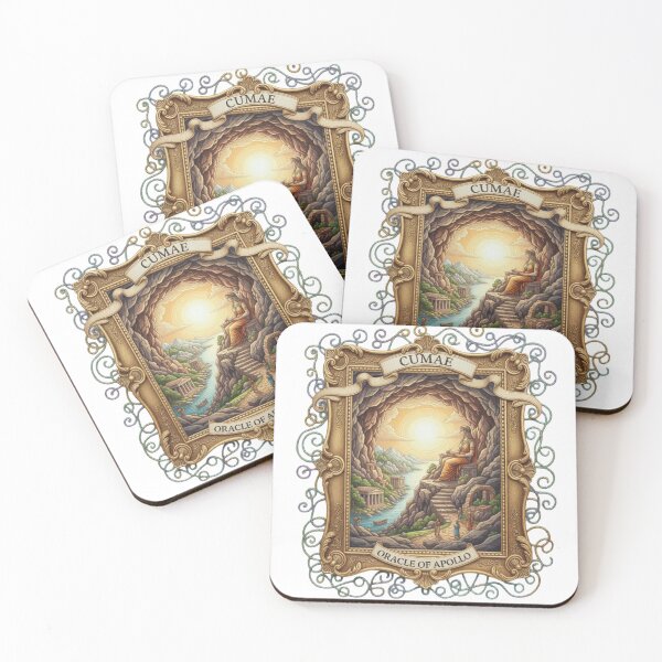 Item preview, Cumae Oracle of Apollo: Ancient Greek & Roman Mythology Art ​The Cumaean Sibyl: Vintage Classical Oracle Illustration designed and sold by Gurjeetpixelart.