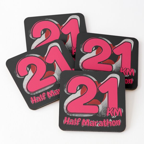 Item preview, Half Marathon 21Km Running Achievement - Japan - Power Pink designed and sold by NineSevenFour.