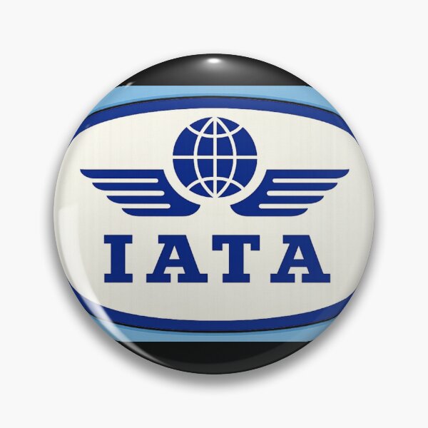 Item preview, IATA vintage logo international air transport association pilots designed and sold by PilotandPlane.