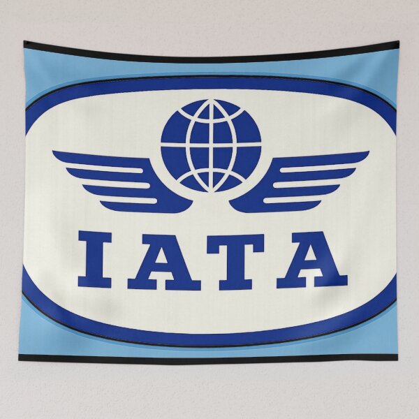 Item preview, IATA vintage logo international air transport association pilots designed and sold by PilotandPlane.