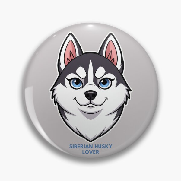 Item preview, Siberian Husky Lover – Adorable and Sassy Cartoon Style designed and sold by PromptYou.
