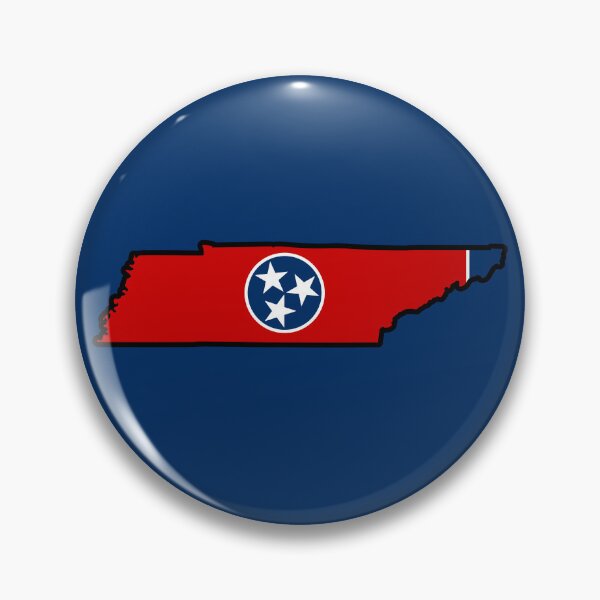 Artikelvorschau, Staatsflaggenkarte von Tennessee entworfen und verkauft von HFYD.