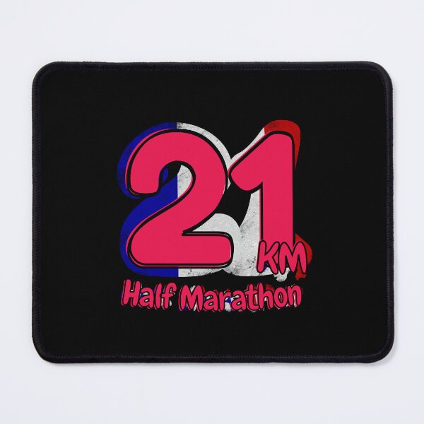Item preview, Half Marathon 21Km Running Achievement - France - Power Pink designed and sold by NineSevenFour.