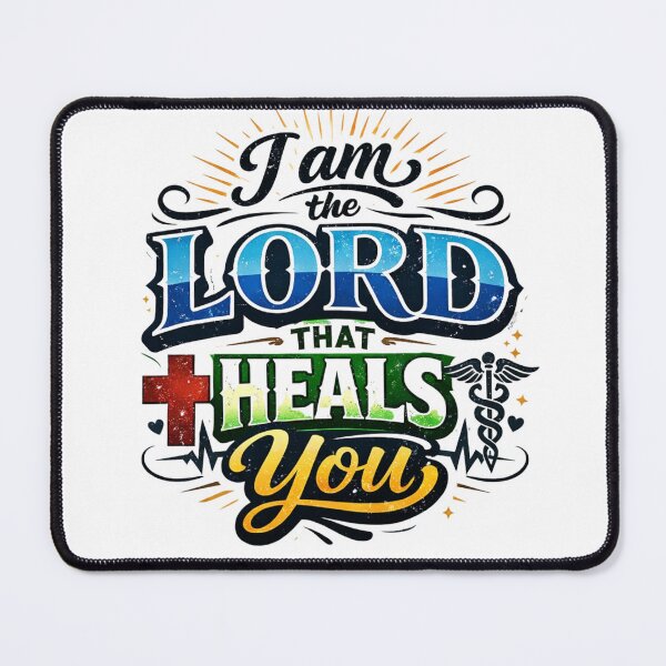 Item preview, I am the LORD THAT HEALS You - Exodus 15:26 designed and sold by Faithloveshop.