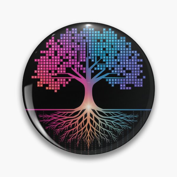 Item preview, Binary Tree of Life - The Knowledge Grid designed and sold by Thompika.