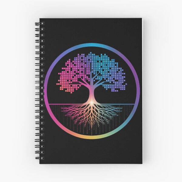 Item preview, Binary Tree of Life - The Knowledge Grid designed and sold by Thompika.