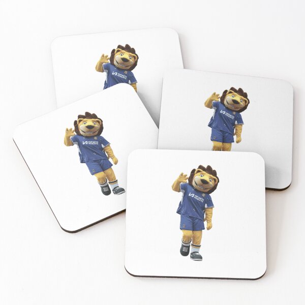Item preview, Blue Lion Football Mascot Fan Art designed and sold by CostaCollective.
