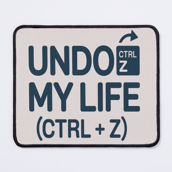 Item preview, Undo My Life (CTRL + Z) – Funny Corporate Burnout Humor T-Shirt designed and sold by RMTrendy.
