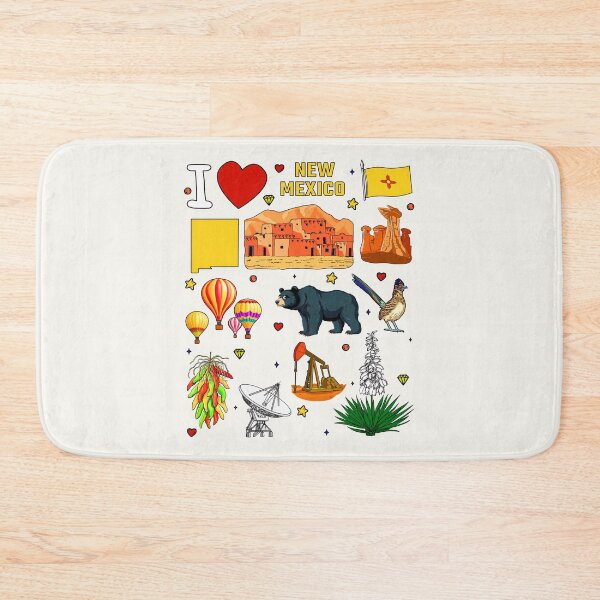 Item preview, New Mexico State Pride, Landmarks & Icons Pattern designed and sold by mashmosh.