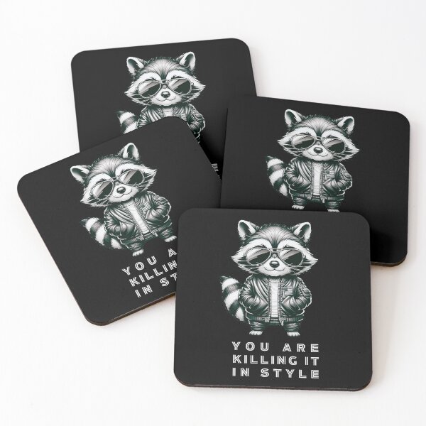 Item preview, You Are Killing It In Style Raccoon Lover Gift  designed and sold by MyCozyCorner24.