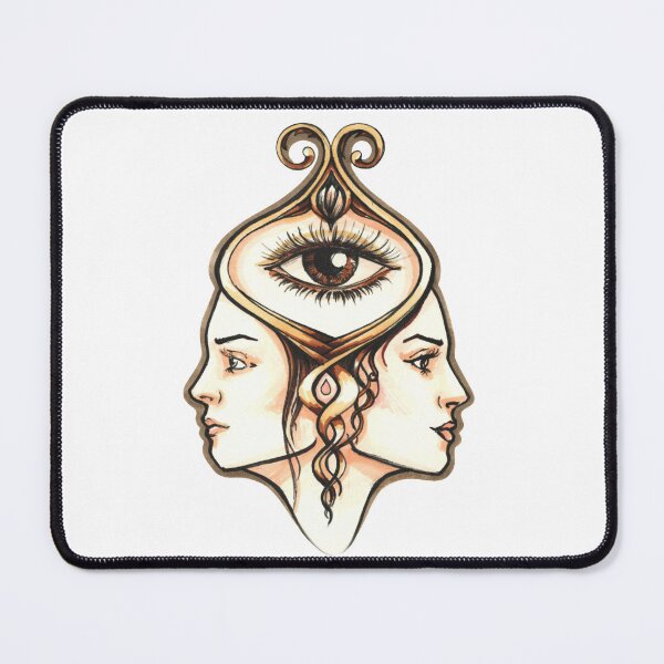 Item preview, Dual Faces - Eye of the Universe designed and sold by BlackLineLab.