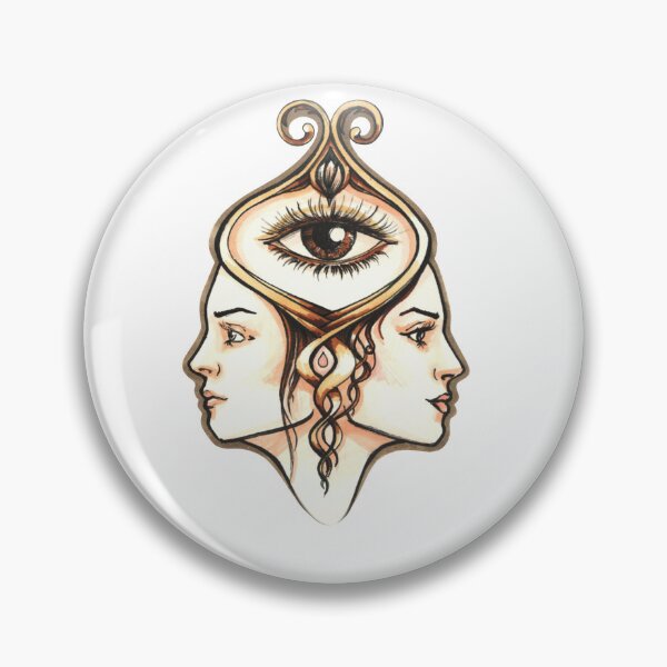 Item preview, Dual Faces - Eye of the Universe designed and sold by BlackLineLab.