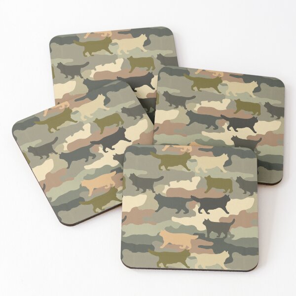 Item preview, Bold Army Cat Camouflage Texture  - Anniversary Gift Ideas designed and sold by RoyalStarsPatts.