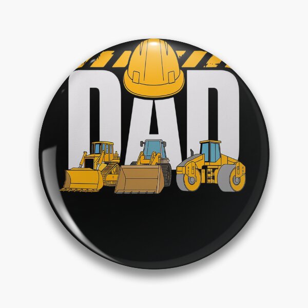 Artikelvorschau, Papa Bauarbeiter Bagger Kinder Partnerlook Familie entworfen und verkauft von PowAcademy.