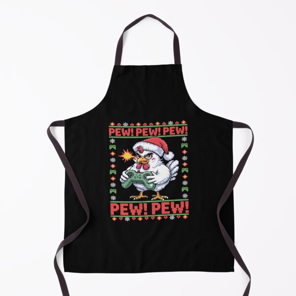 Item preview, Chicken Gamer Pew Video Game Ugly Christmas Boys Kids designed and sold by CombatTask.