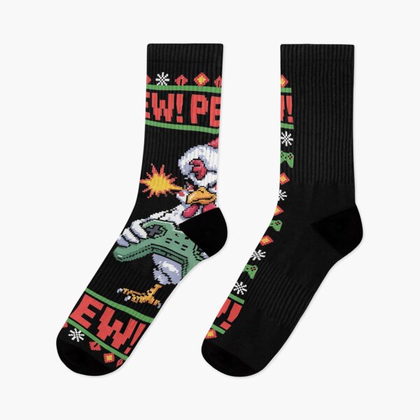 Item preview, Chicken Gamer Pew Video Game Ugly Christmas Boys Kids  designed and sold by CombatTask.