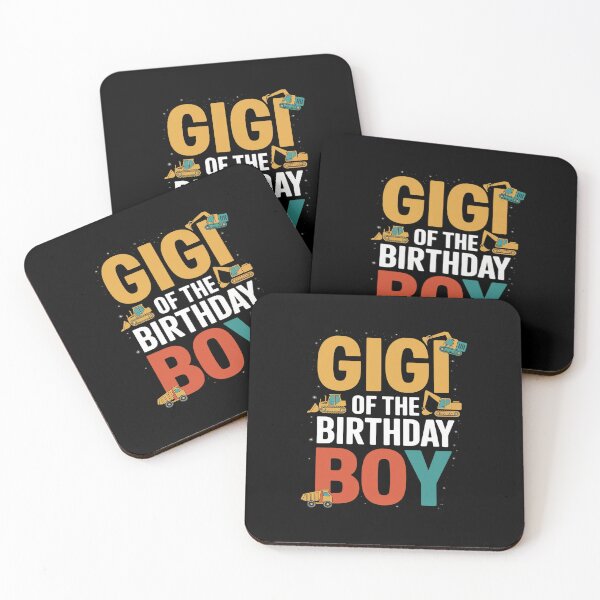 Item preview, Gigi Of The Birthday Boy Construction Excavator Bday  designed and sold by PowAcademy.