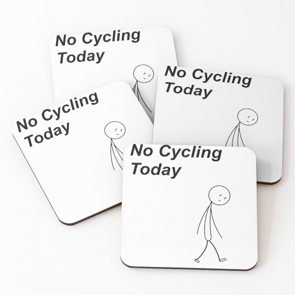 Item preview, No cycling today designed and sold by Enze74.