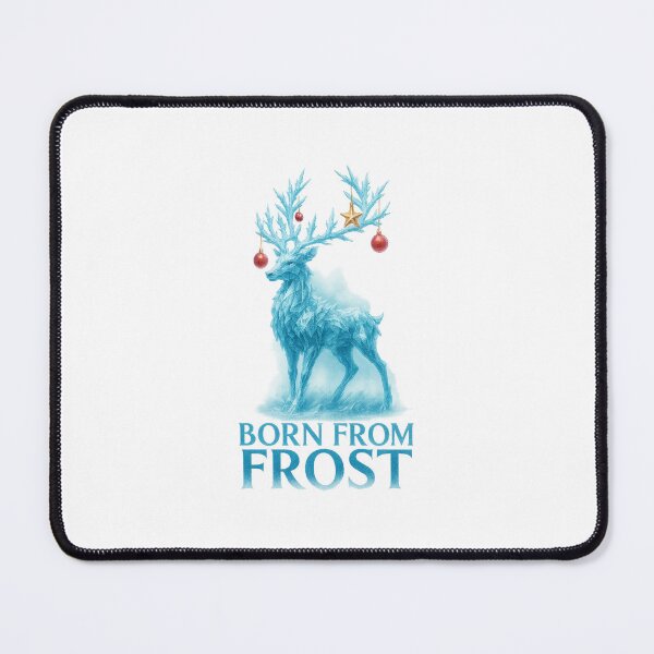 Item preview, Born From Frost - Ice Reindeer with Holiday Elegance designed and sold by MKreative Studio.