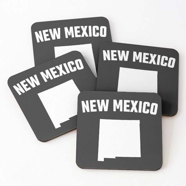 Item preview, New Mexico State Pride - Minimalist Silhouette Map Graphic designed and sold by mashmosh.