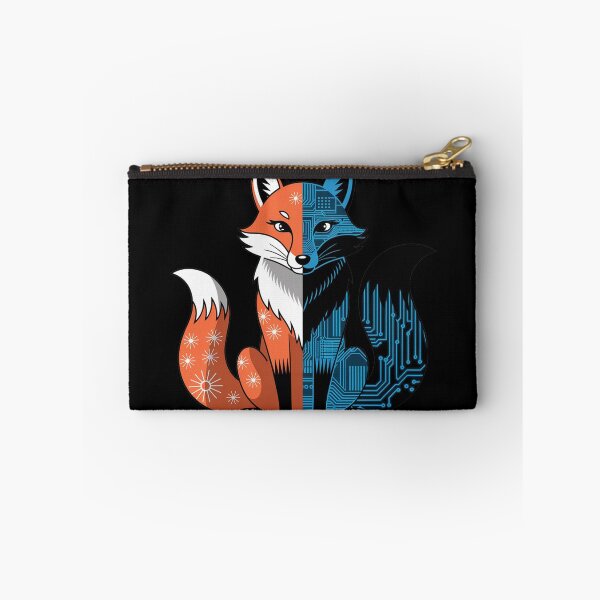 Item preview, Digital Folklore Fox - AI & Nature Fusion designed and sold by Thompika.