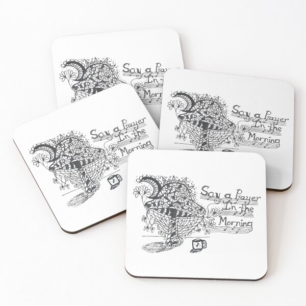 Item preview, Hand drawn zentangle prayer quote, trippy natural mushroom with moon and flowers hand drawn.  designed and sold by Uplifting Vib'n Design and Decor .