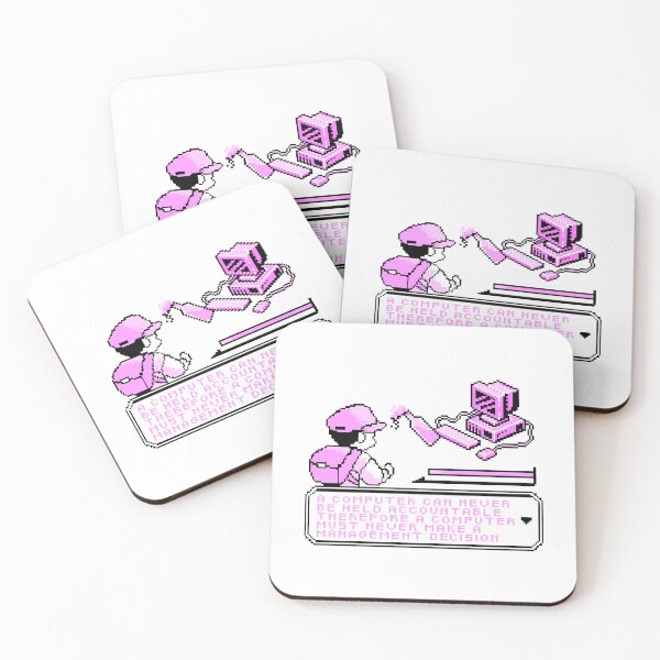 Item preview, A computer can never be hed accountable (anti AI) designed and sold by remerasnerdas.