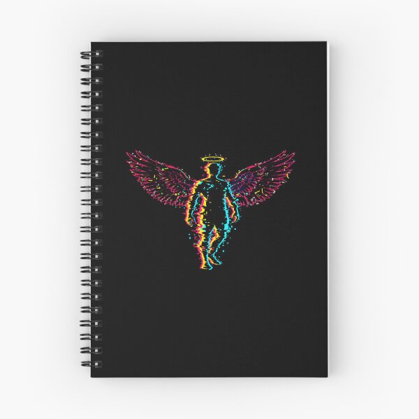 Item preview, Glitch Angel Silhouette - Digital Fallen Guardian designed and sold by Dakson Design - Fantasy Art.