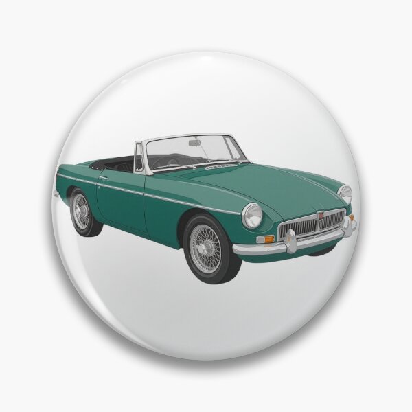 Item preview, Vintage green MGB sports car designed and sold by ClassicMotors.